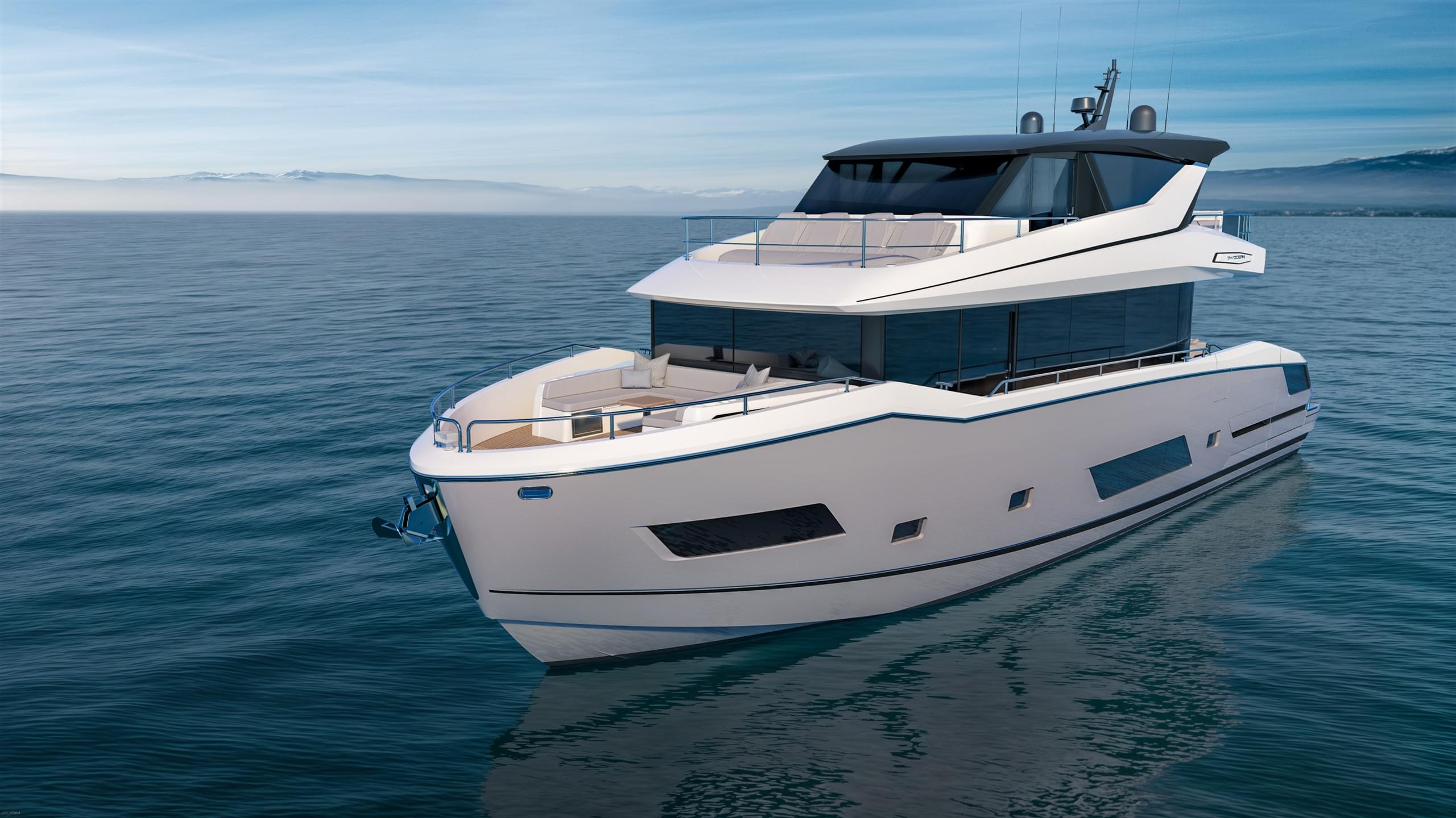 74 OCEAN ENCLOSED