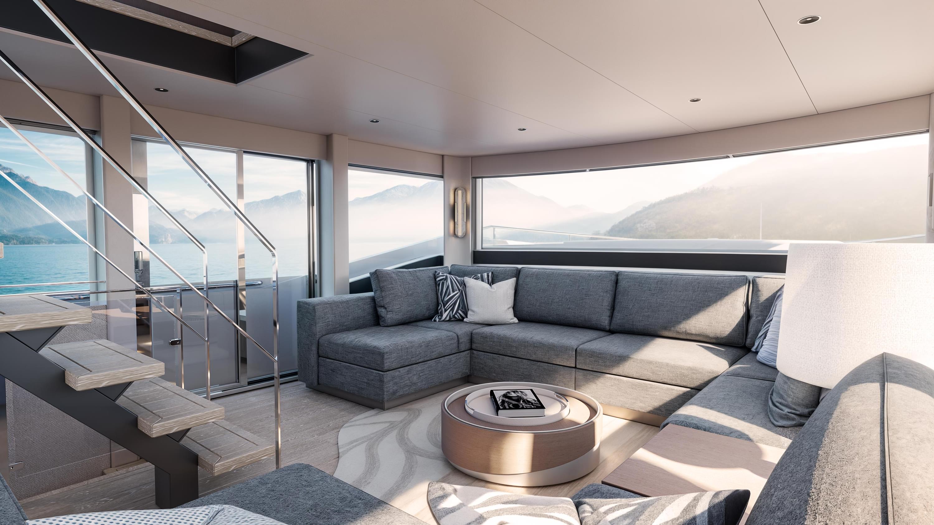 74 OCEAN ENCLOSED