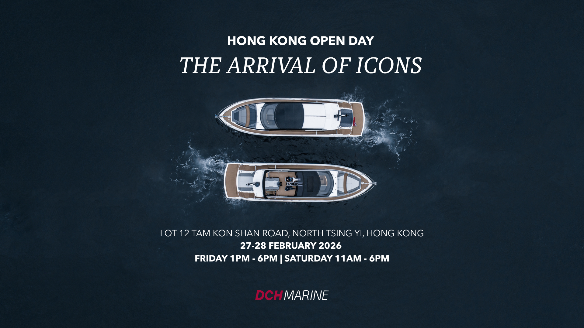 DCH Marine Presents “The Arrival of Icons” at the Hong Kong Luxury Showcase 2026 